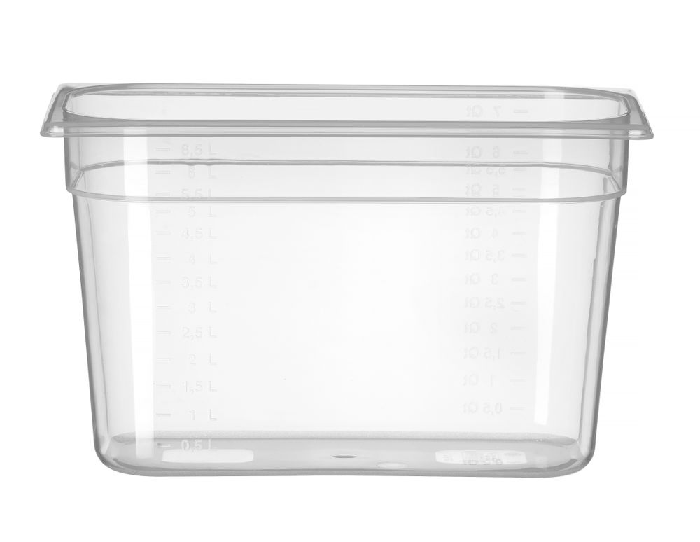 HENDI behållare GN 1/3 polypropylene, HENDI, Profi Line, GN 1/3, 6,5L, Transparent, 325x176x(H)200mm