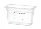 HENDI behållare GN 1/3 HACCP, HENDI, GN 1/3, 7,8L, Transparent, 325x176x(H)200mm