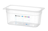HENDI behållare GN 1/3 HACCP, HENDI, GN 1/3, 7,8L, Transparent, 325x176x(H)200mm
