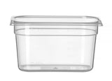 HENDI behållare GN 1/4 polypropylene, HENDI, Profi Line, GN 1/4, 4,5L, Transparent, 265x162x(H)200mm