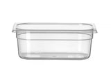 HENDI behållare GN 1/4 polypropylene, HENDI, Profi Line, GN 1/4, 4,5L, Transparent, 265x162x(H)200mm