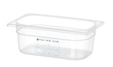 HENDI behållare GN 1/4 HACCP, HENDI, GN 1/4, 5,5L, Transparent, 265x162x(H)200mm