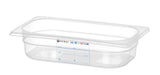 HENDI behållare GN 1/4 HACCP, HENDI, GN 1/4, 5,5L, Transparent, 265x162x(H)200mm