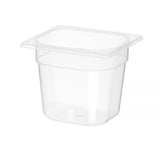 HENDI behållare GN 1/6 polypropylene, HENDI, Profi Line, GN 1/6, 2,5L, Transparent, 176x162x(H)200mm