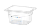 HENDI behållare GN 1/6 HACCP, HENDI, GN 1/6, 3,4L, Transparent, 176x162x(H)200mm