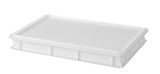 HENDI Pizza dough box 600x400, AmerBox, Profi Line, vit, 600x400x(H)70mm, rektangulär
