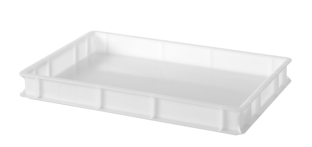 HENDI Pizza dough box 600x400, AmerBox, Profi Line, vit, 600x400x(H)70mm, rektangulär