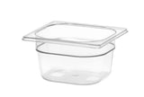 HENDI GN 1/6 behållare COOL, HENDI, COOL, GN 1/6, 1L, Transparent, 176x162x(H)65mm