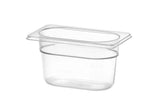 HENDI GN 1/9 behållare COOL, HENDI, COOL, GN 1/9, 0,6L, Transparent, 108x176x(H)65mm