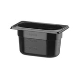 HENDI GN 1/9 behållare COOL, HENDI, COOL, GN 1/9, 0,9L, svart, 108x176x(H)100mm