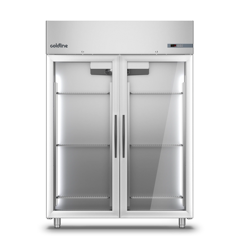 Coldline Master 1200 glas dubbelkylskåp
