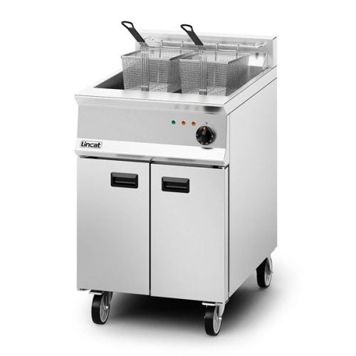 Elfritös enkel med 2 korgar 22kW / 36.5L &ndash; 600mm Lincat – OE8108