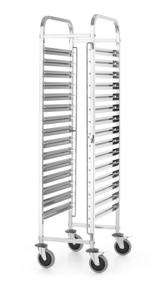 HENDI Racking vagn , HENDI, Kitchen Line, GN 1/1, Silver, 380x550x(H)1705mm