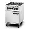 Lincat Gasspis 4 brännare med Gas ugn 36,8kW &ndash; 600mm – 0G8001