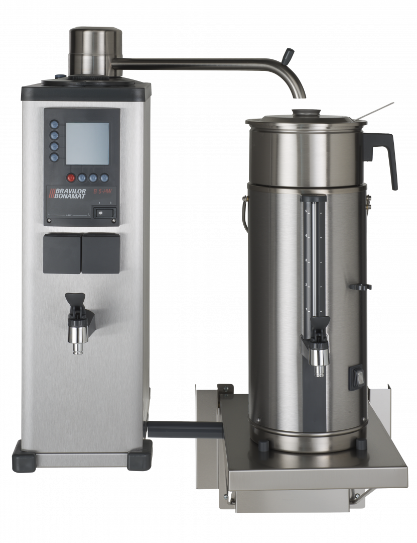 Bravilor Bonamat B5 hw w l/r med bryggkorg