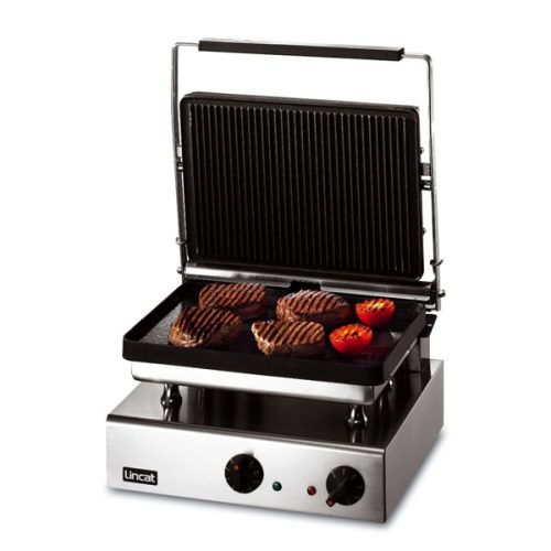 Klämgrill räfflad/slätt 3kW- 395mm Lincat – GG1R