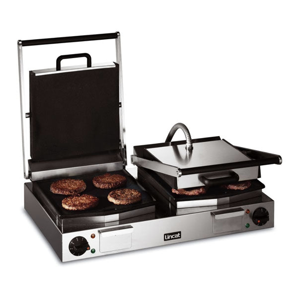 Klämgrill dubbel slätt/slätt &ndash; 623mm Lincat – LCG2
