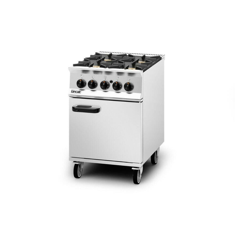 Lincat Gasspis 36,8kW 4 Brännare, Natural Gas, Statisk Ugn – OG8001/N/RHD-x