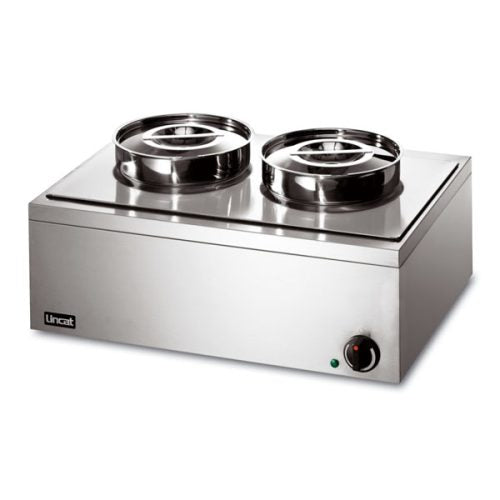 Lincat Vattenbad Elektrisk med 2 Runda kantin 0.5kW &ndash; 565mm – LRB2W