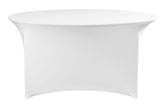 HENDI Table cover, rund, HENDI, Kitchen Line, 810996, vit, ⌀1500x(H)760mm