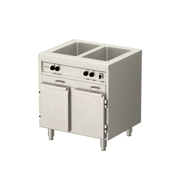 Allthermo Vattenbadsvärmeri 2xGN 1/1-200 med 2 dörrar – VB-800/1/D
