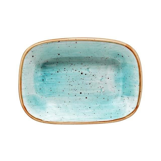 Bonna Gourmet 17 cm Rektangulär tallrik Aqua
