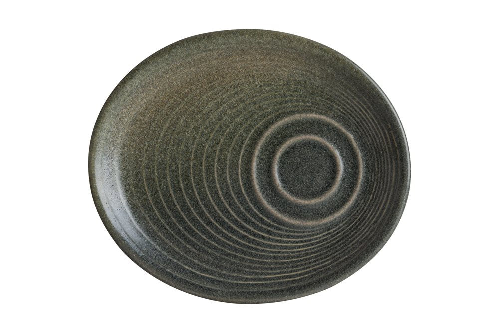 Bonna Hornfels Ripple Frukosttallrik 20*17 cm