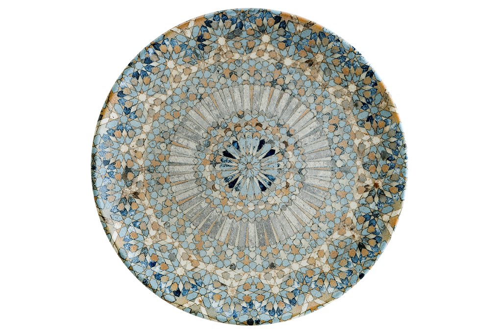 Bonna Mosaik Tallrik Gourmet flat D27cm