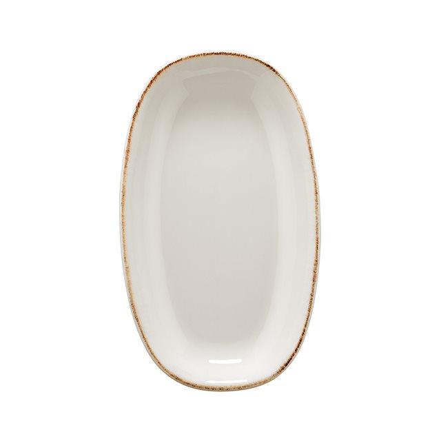 Bonna Oval Tallrik 19x11 cm Retro