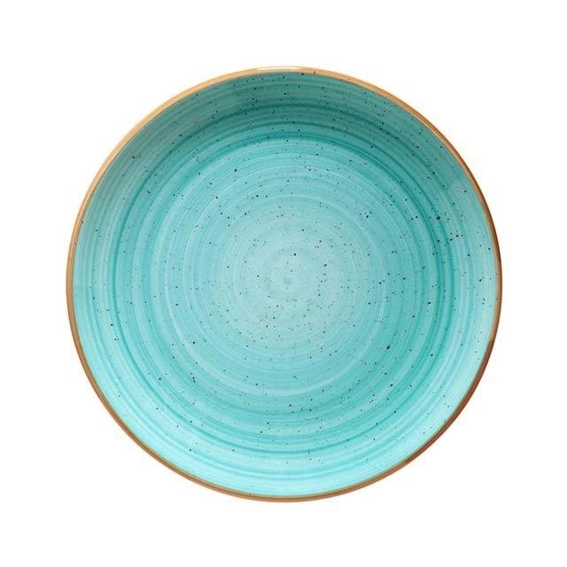 Bonna Tallrik flat D21cm Aqua
