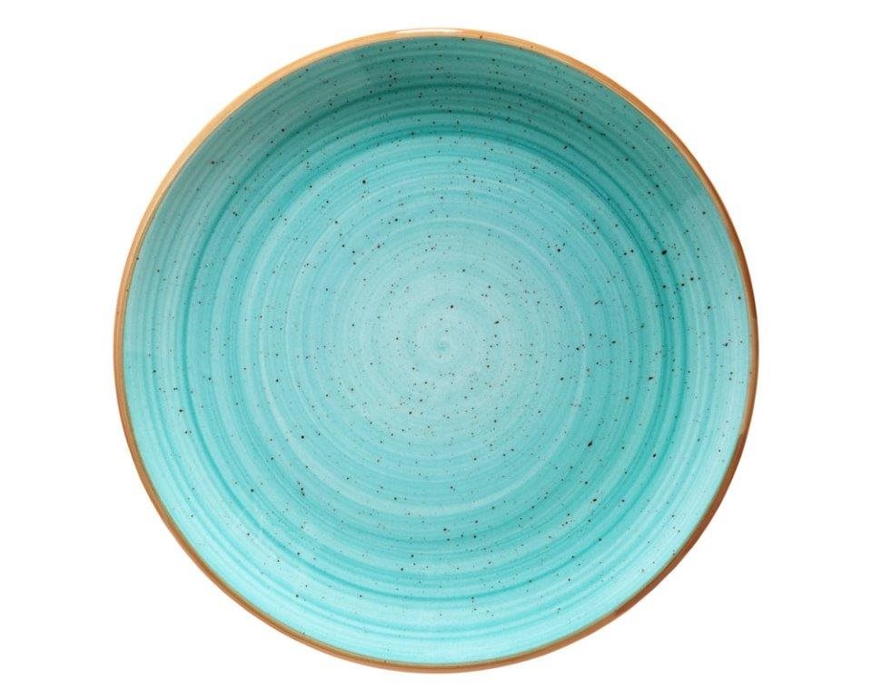 Bonna Tallrik flat D27cm Aqua