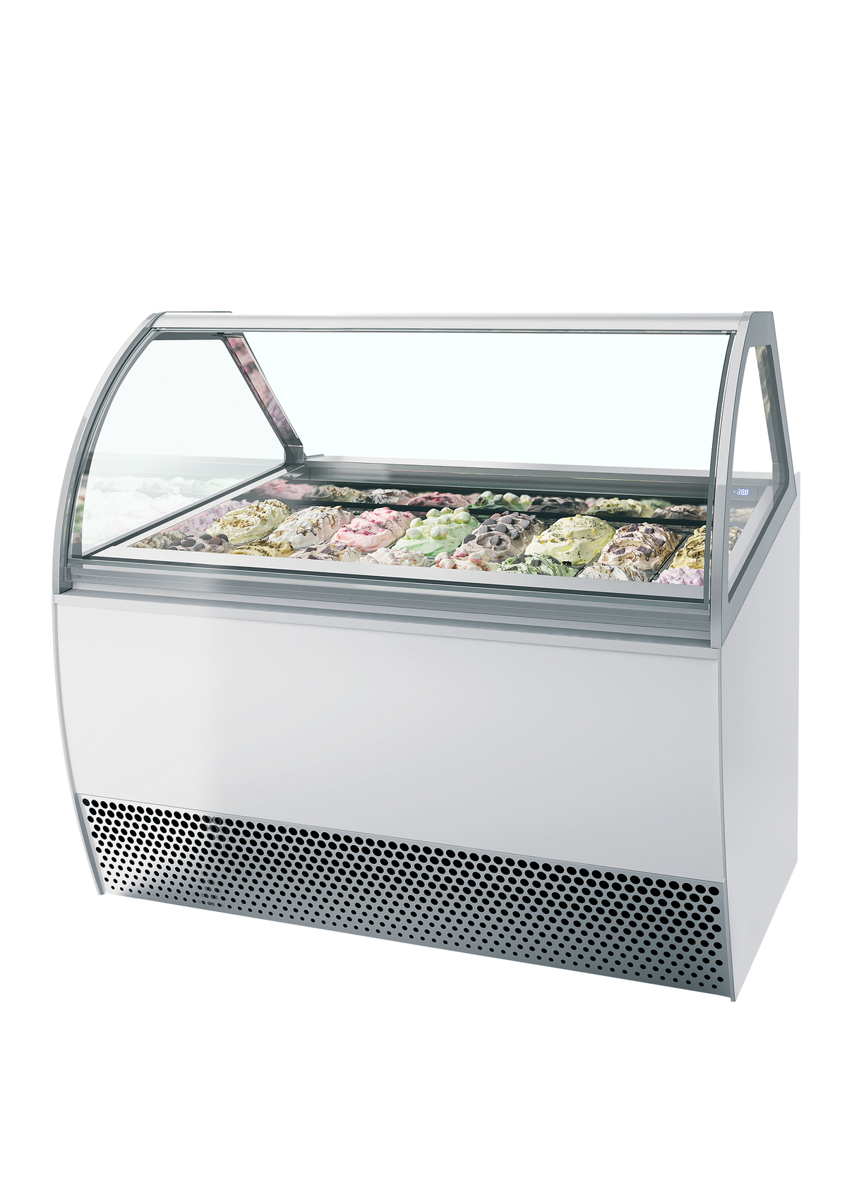 TEFCOLD Ventilerad display för kulglass – MILLENNIUM LX16 1