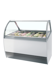 TEFCOLD Ventilerad display för kulglass – MILLENNIUM LX16 1