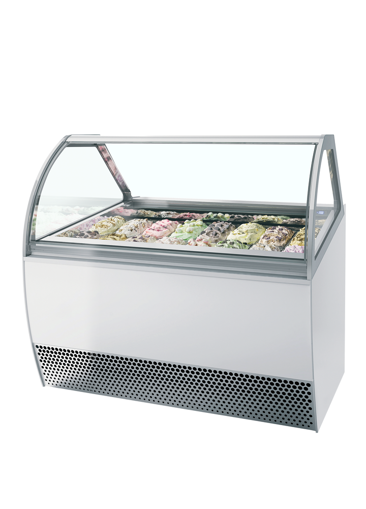 TEFCOLD Ventilerad display för kulglass – MILLENNIUM LX18 1