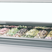 TEFCOLD Ventilerad display för kulglass – MILLENNIUM LX16 2