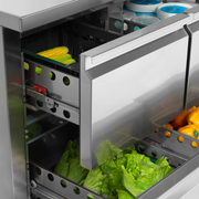 TEFCOLD Kylbänk för snacks – SK6410/+SP 3