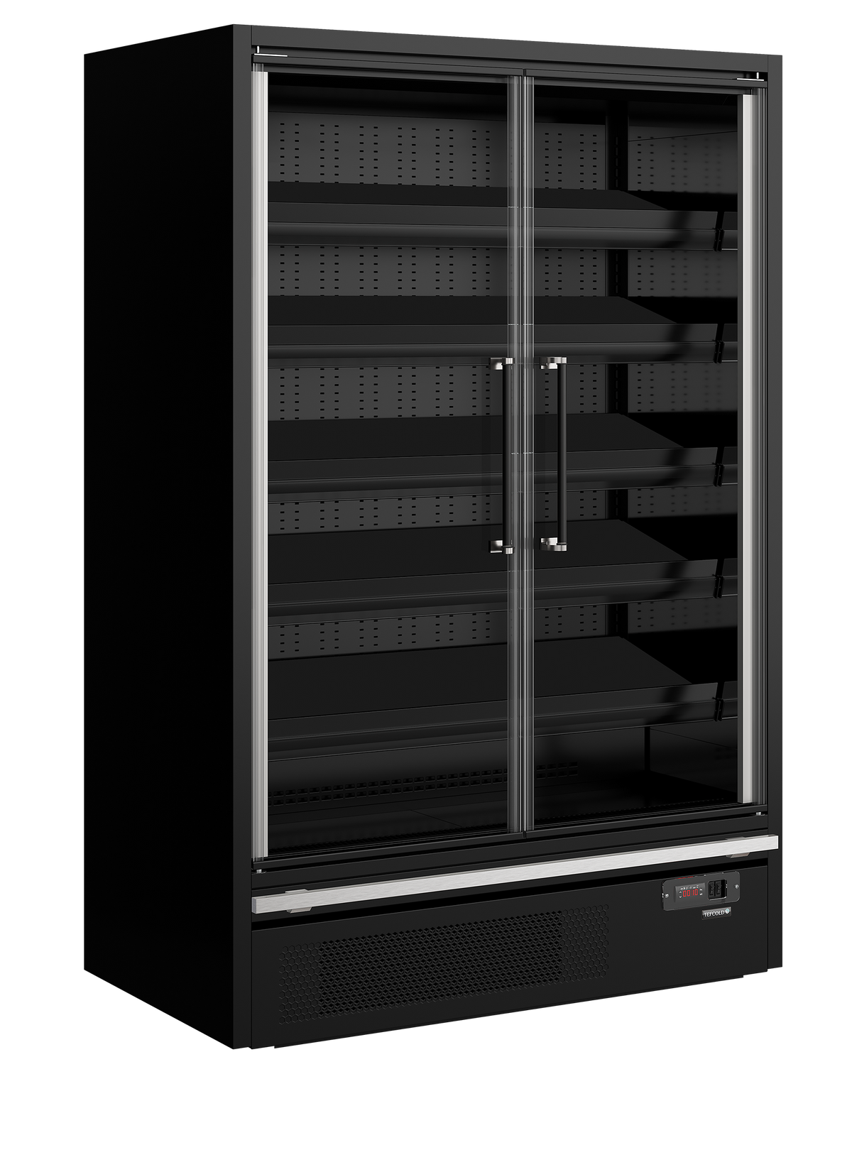 TEFCOLD Multideck-kyl för stormarknader – Galaxy+ GP14FGD Black 1