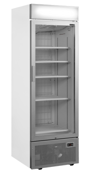 TEFCOLD Displayfrysar – UFSC1450GCP NF Silver 1