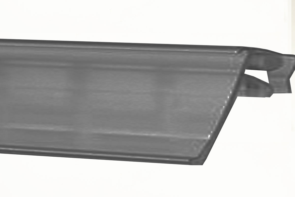 TEFCOLD Prislapp för hylla 15207, svart – FS1380/SCU1375/CEV425/SC381 1