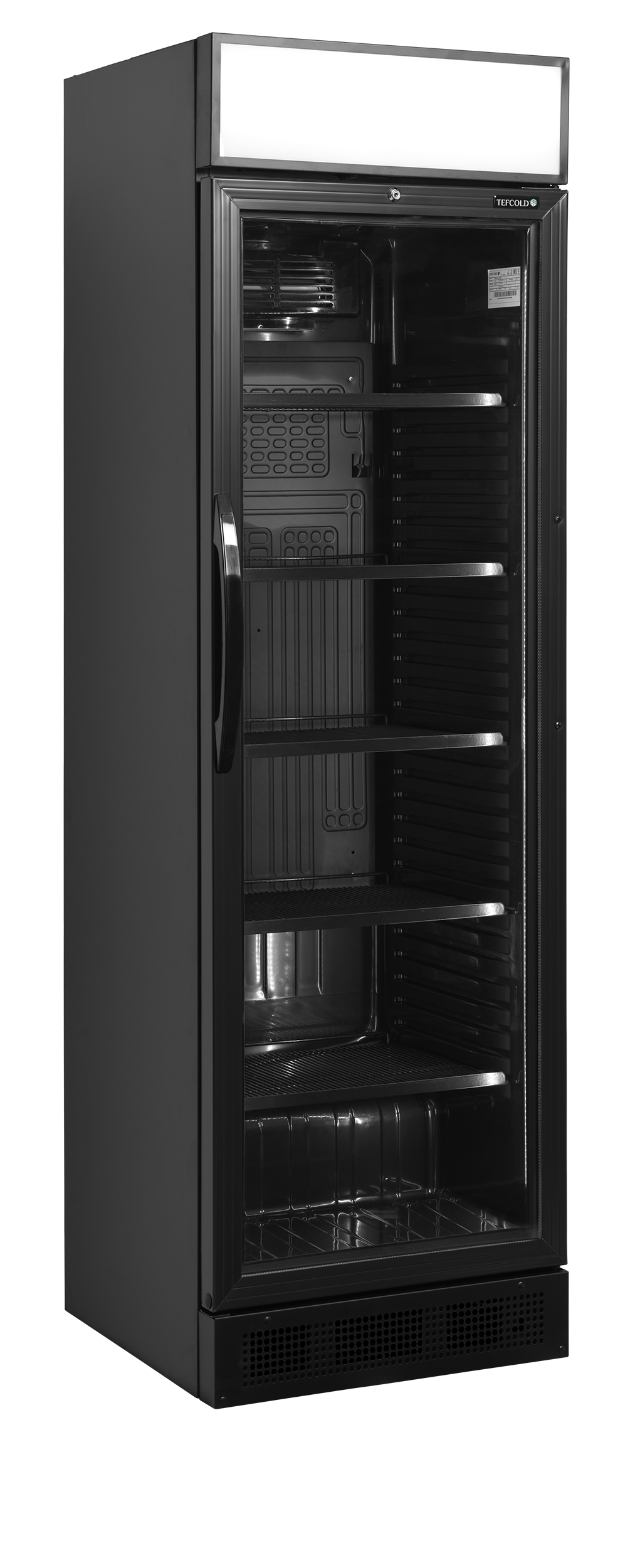 TEFCOLD Svart flaskkyl – CEV425CP BLACK 1