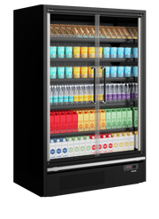 TEFCOLD Multideck-kyl för stormarknader – Galaxy+ GP14FGD Black 2