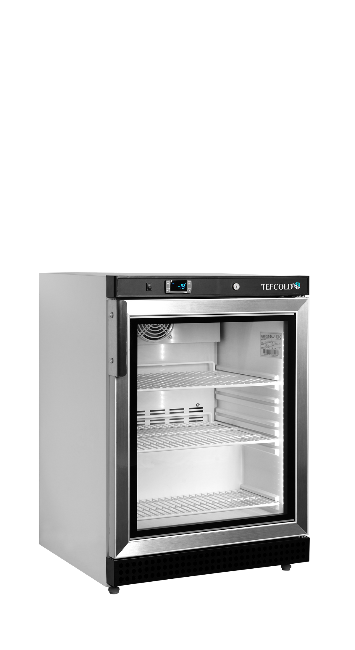 TEFCOLD Displayfrysar – UF200VG 1