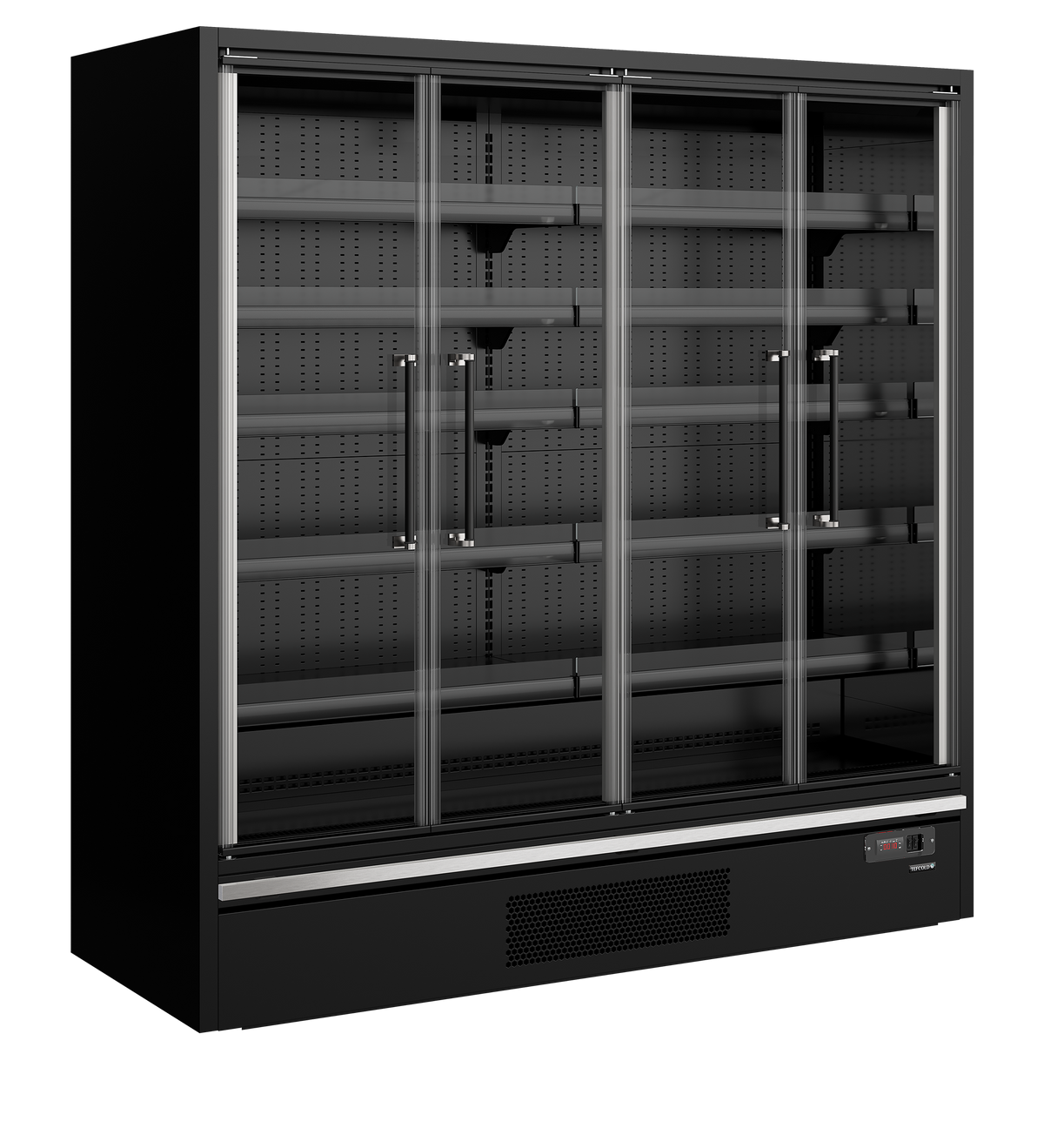 TEFCOLD Multideck-kyl för stormarknader – Galaxy+ GP20FGD Black 1