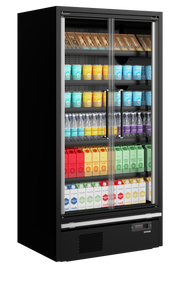 TEFCOLD Multideck-kyl för stormarknader – Galaxy+ GP10FGD Black 2