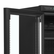 TEFCOLD Flaskkyl, vänsterhängd dörr – CEV425 BLACK L/H 3