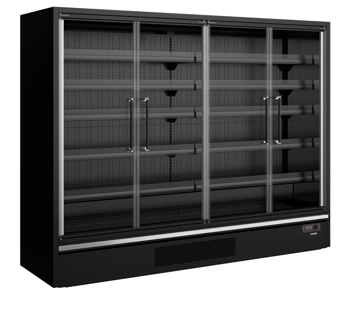 TEFCOLD Multideck-kyl för stormarknader – Galaxy+ GP26FGD Black 1