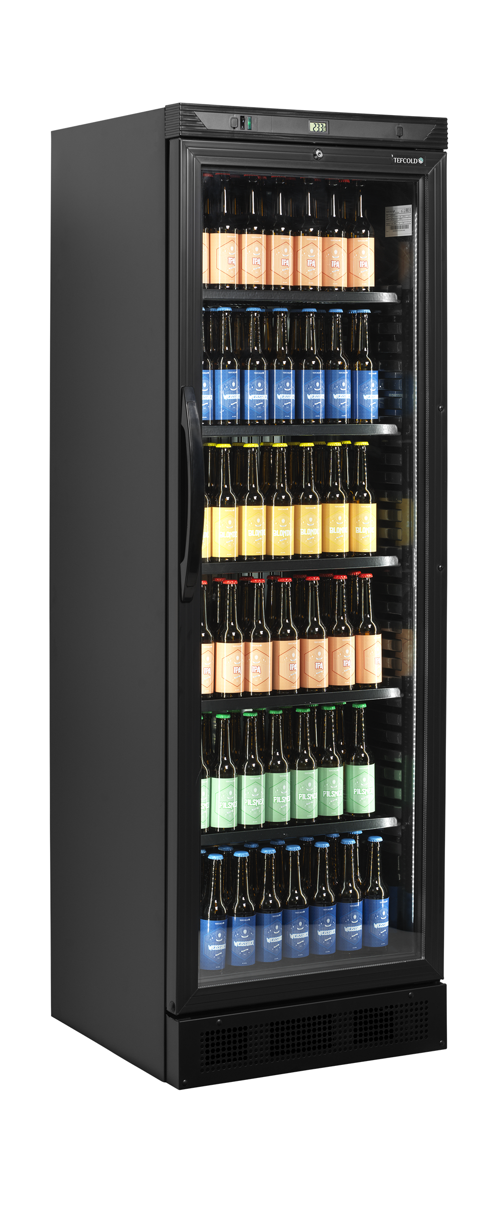 TEFCOLD Svart flaskkyl – CEV425 BLACK 1
