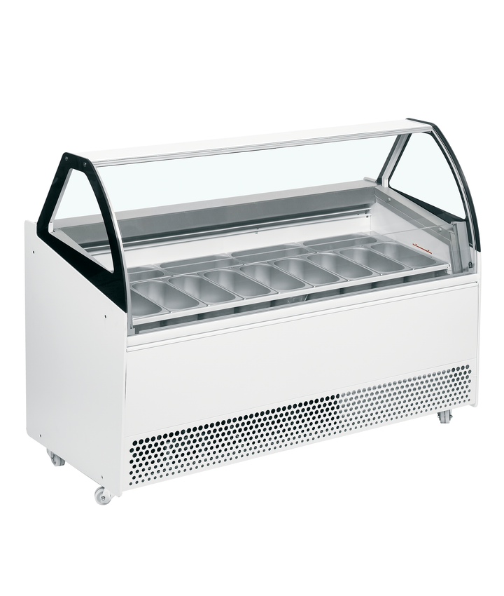 TEFCOLD Ventilerad display för kulglass – BERMUDA VIEW RV13 1