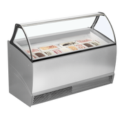 TEFCOLD Ventilerad display för kulglass – BERMUDA RV13 2