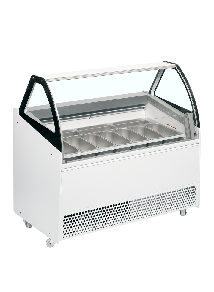 TEFCOLD Ventilerad display för kulglass – BERMUDA VIEW RV10 1